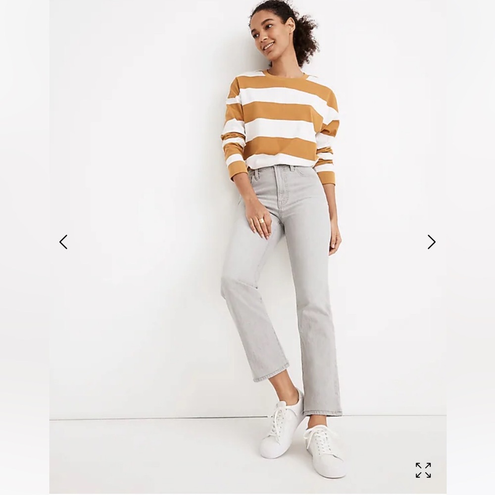 Madewell NWT❗️Slim Demi-Boot Jeans in Dekalb Wash